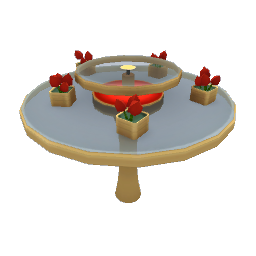 TS4 Chocolate fountain stand - gold