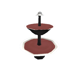 TS4 Chocolate fountain - black and white