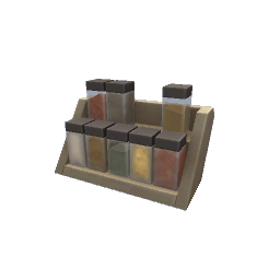 TS4 Spice rack - wooden