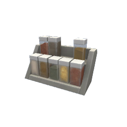 TS4 Spice rack - white