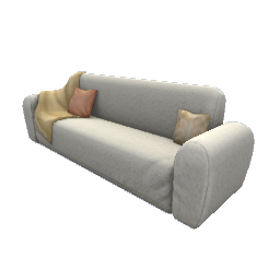 TS4 Soft couch - white