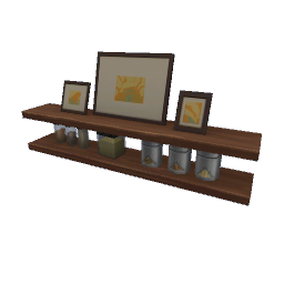 TS4 Kitchen wall decor - yellow paintings