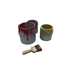 TS4 Paint cans