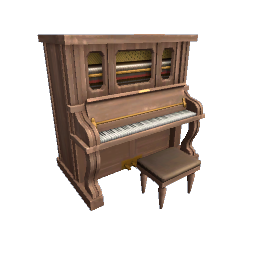 Pirate set - old piano