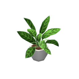 TS4 Small plant - dark green