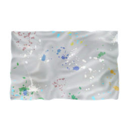 TS4 Paint covered rug