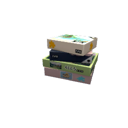 TS4 Stack of puzzles - green and pink
