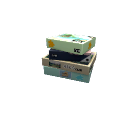 TS4 Stack of puzzles - green and blue