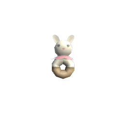 TS4 Baby rattle - bunny