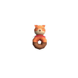 TS4 Baby rattle - fox