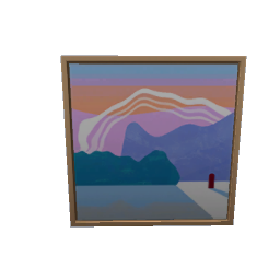 TS4 Sunset painting set - 2