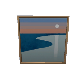 TS4 Sunset painting set - 3