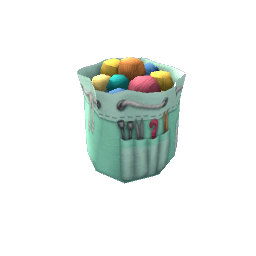 TS4 Knitting bag - blue