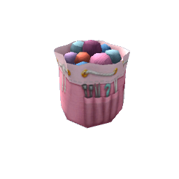 TS4 Knitting bag - pink