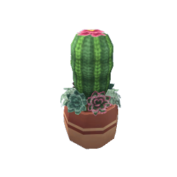TS4 Knitted cactus