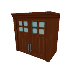 TS4 Kitchen set cabinet - medium wood