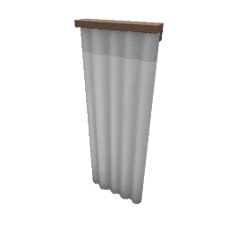 TS4 Sectional curtain - white