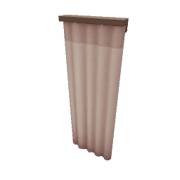 TS4 Sectional curtain - pink