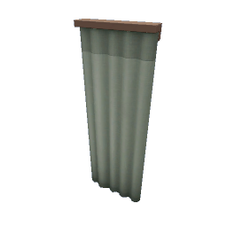 TS4 Sectional curtain - green