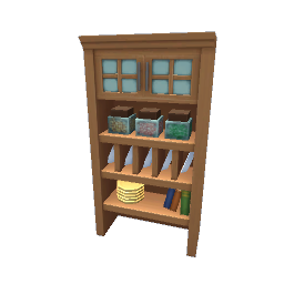 TS4 Kitchen set tall cabinet - light wood