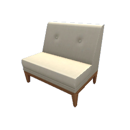TS4 Sectional couch - natural white