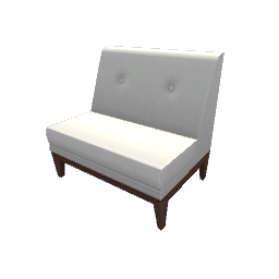 TS4 Sectional couch - white
