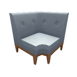 TS4 Sectional couch, corner - light blue