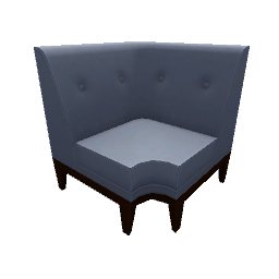 TS4 Sectional couch, corner - blue