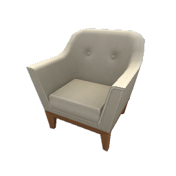 TS4 Sectional couch, armchair - natural white