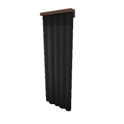 TS4 Sectional curtain - black