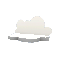 TS4 Baby room shelf - cloud