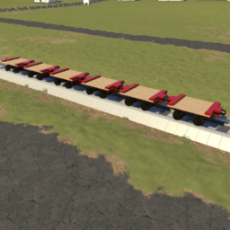 Sugar Cane Flatcar x6