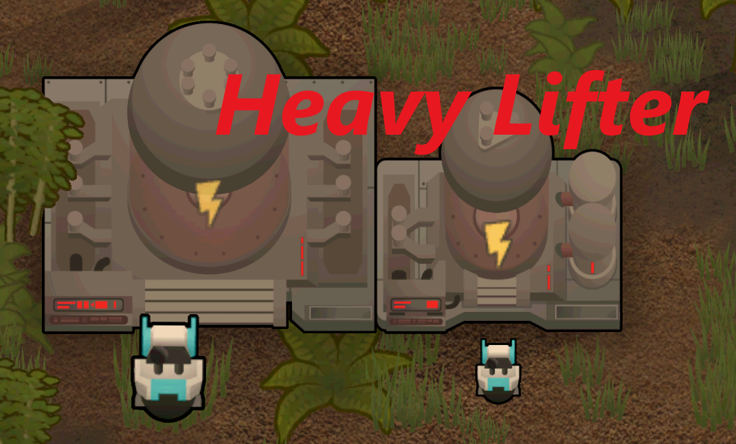 Heavy Lifter mod preview for RimWorld