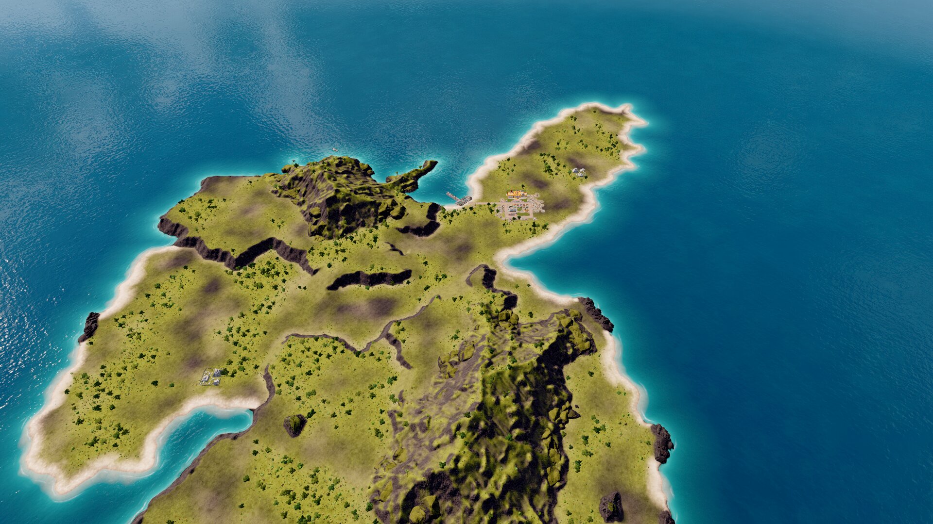 Peenar Island with secret area