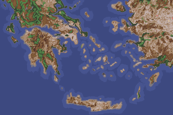 Aegean Sea <empty map>