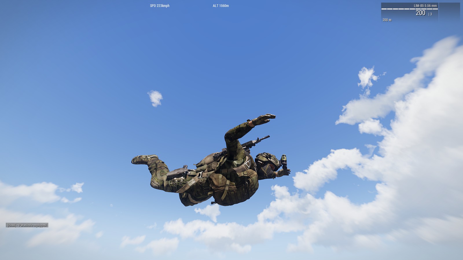[HAM] - HALO (Backpacks to Chest + Auto Para)