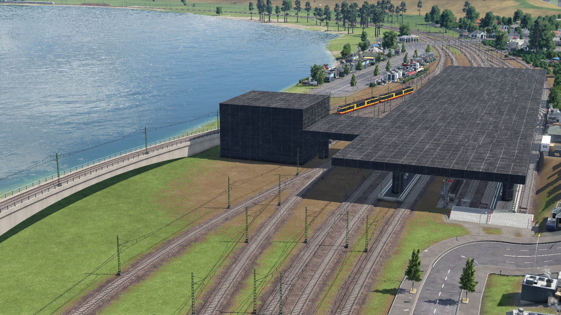 A new station with map