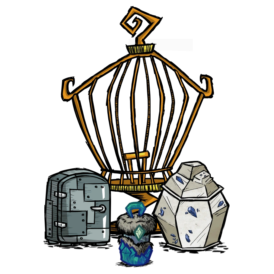 Beargerbin,Icebox,Soltbox Refresh and Slow Cage Perish – Don't Starve Together Mod
