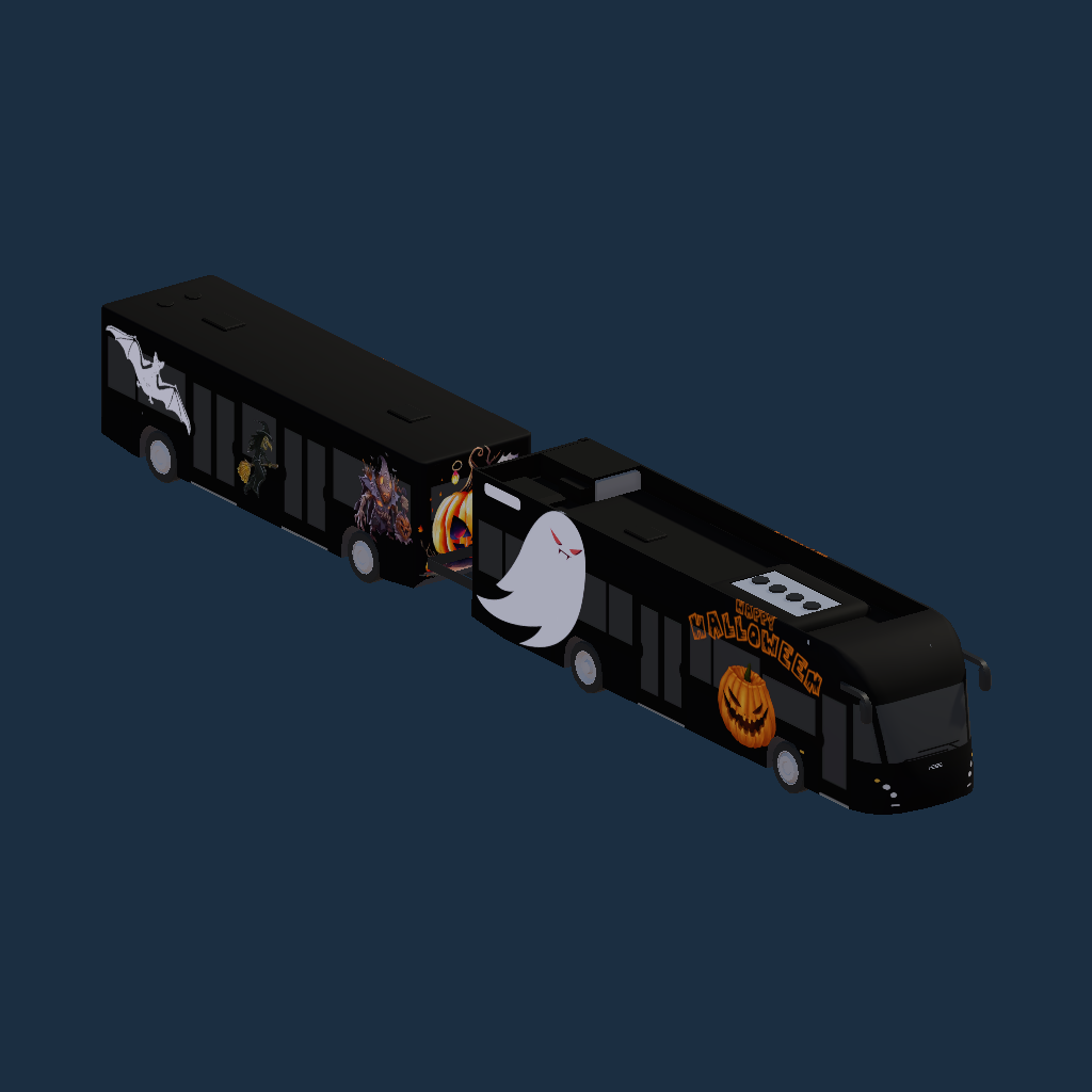 HESS BusZug mit SwissDiesel 12m (2-Türer) Halloween