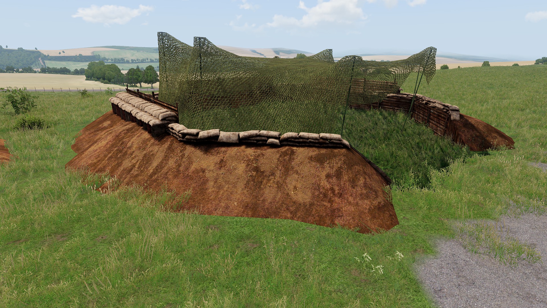 Vehicle Net Trench