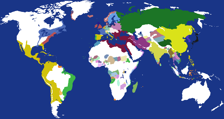 1700 world map preview