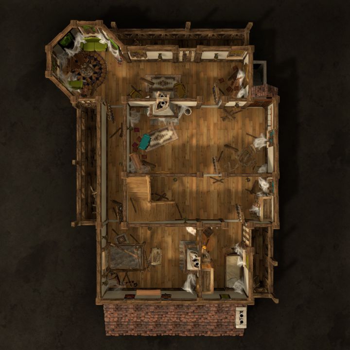 Trollskull Manor & Inn lvl 2 (Living quarters)