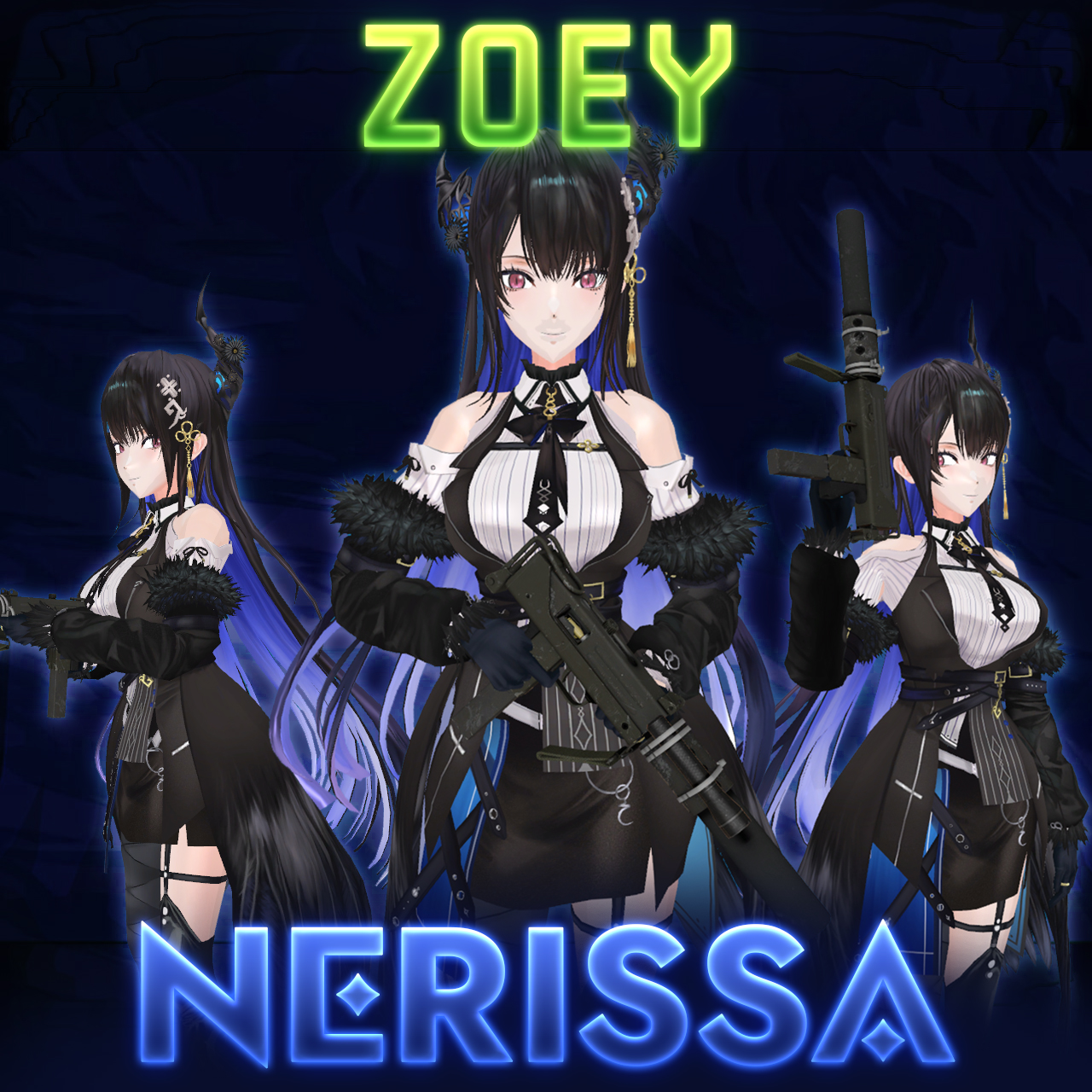 Hololive: Nerissa Ravencroft - Zoey
