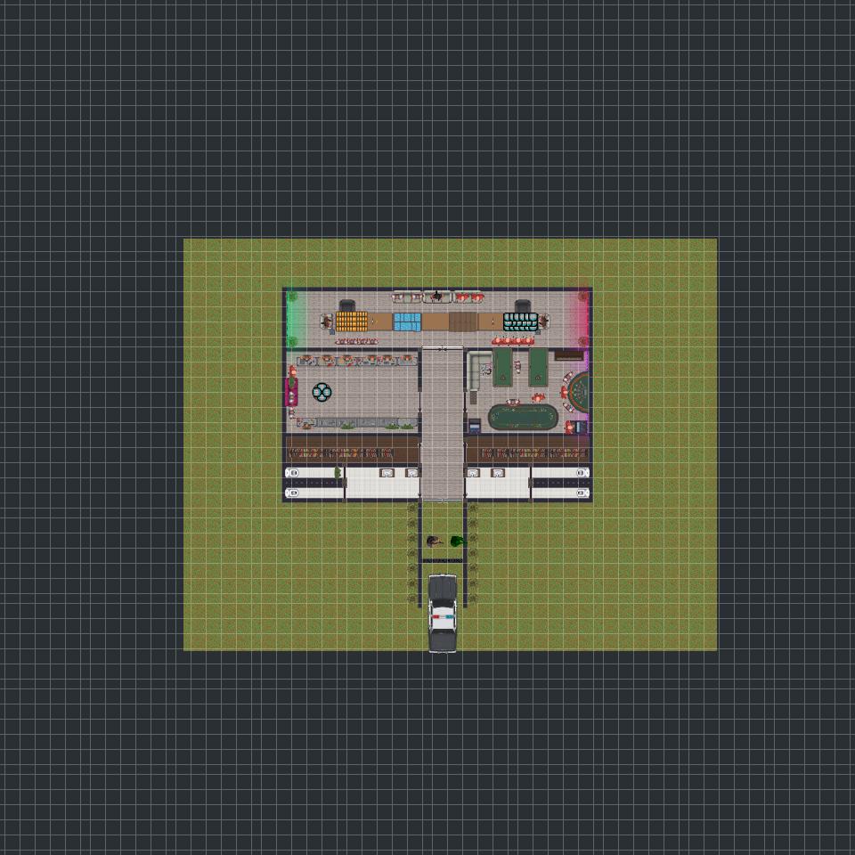 Raid on a drug den
