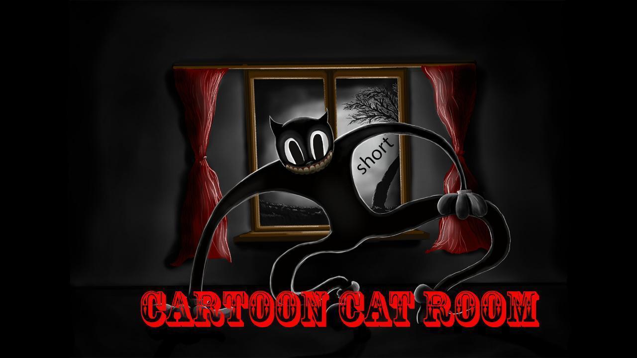 short cartoon cat room