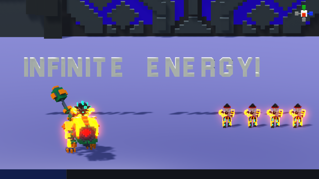Infinite energy raptor!