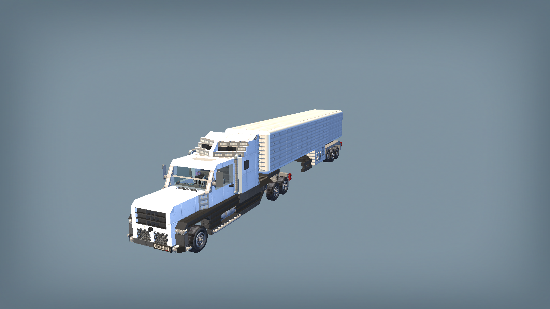 Refigerator semi truck