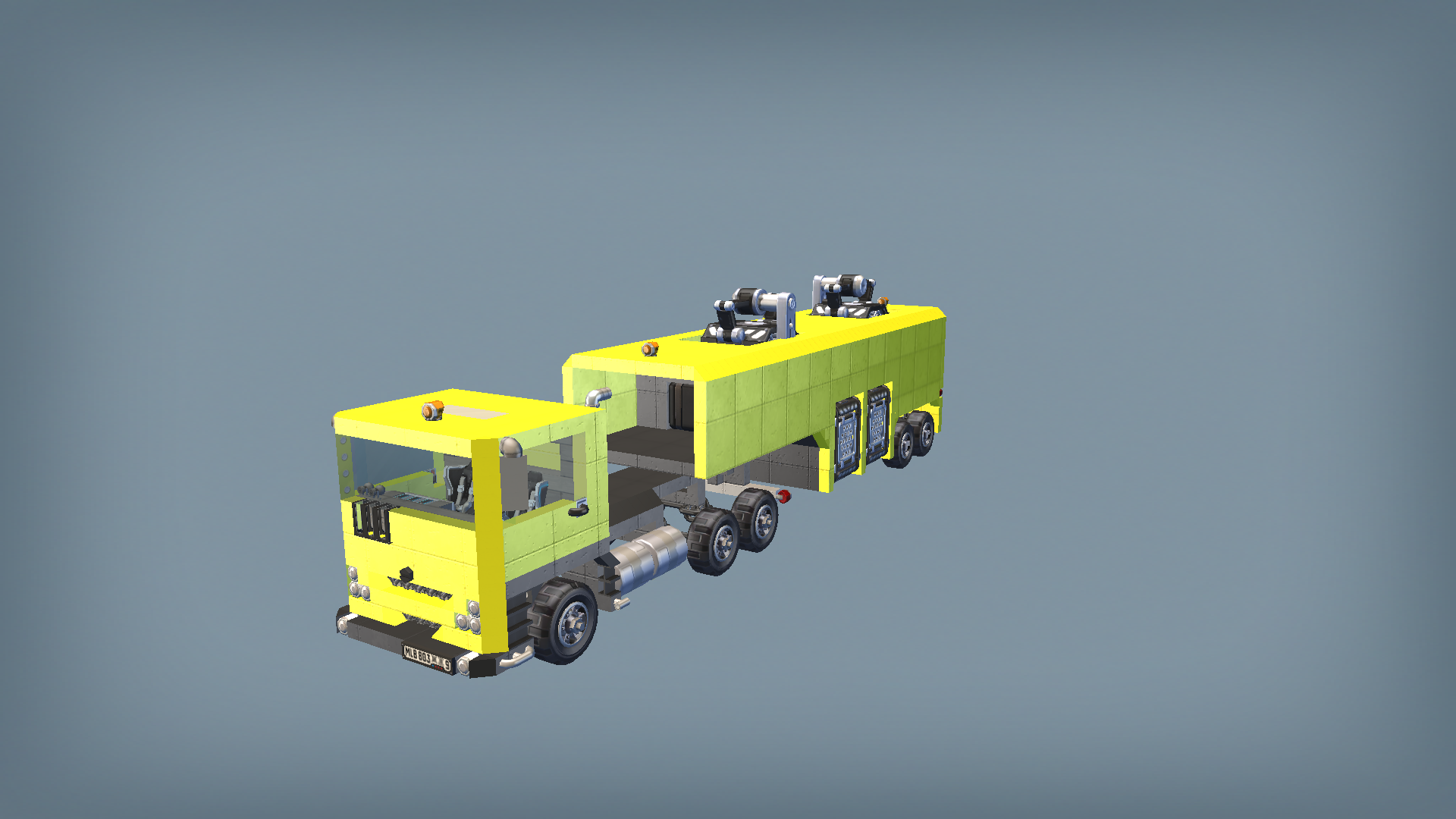 Refine semi truck
