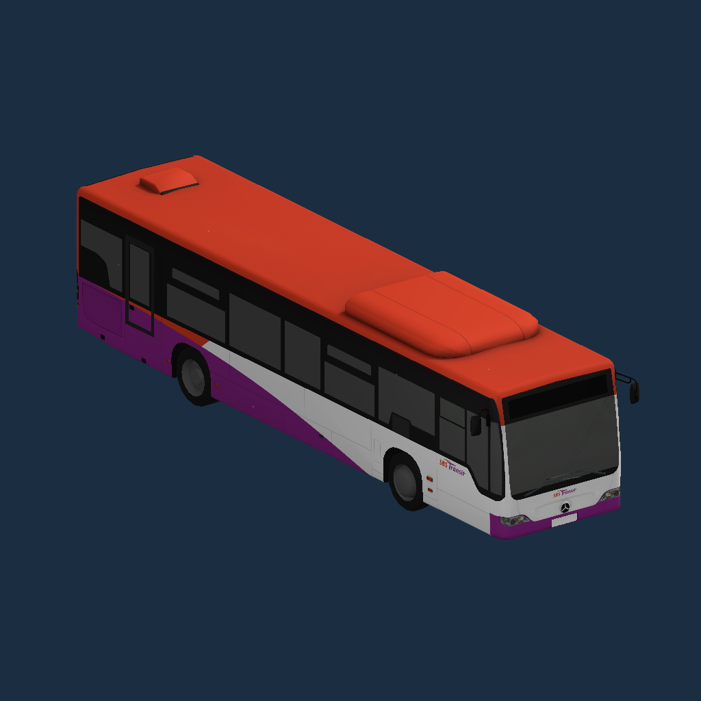 SBS Transit Corporate Livery with Small Logo