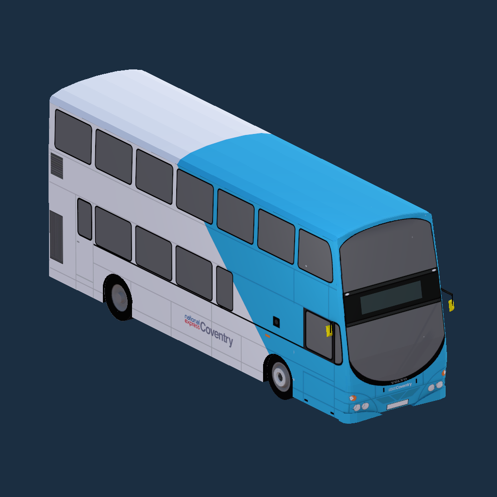NXC (Blue & White Livery) B7TL Wright Gemini 1